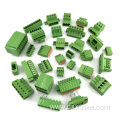 With ears screw plug-in PCB double-layer terminal block header socket